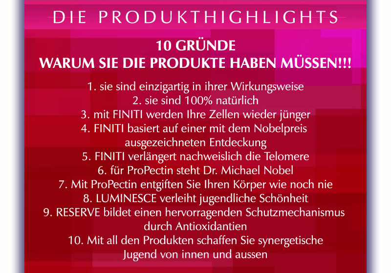 Die Produkthighlights